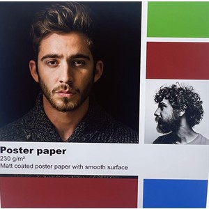 Color Europe Poster paper 230 gram - 36" x 30 metri